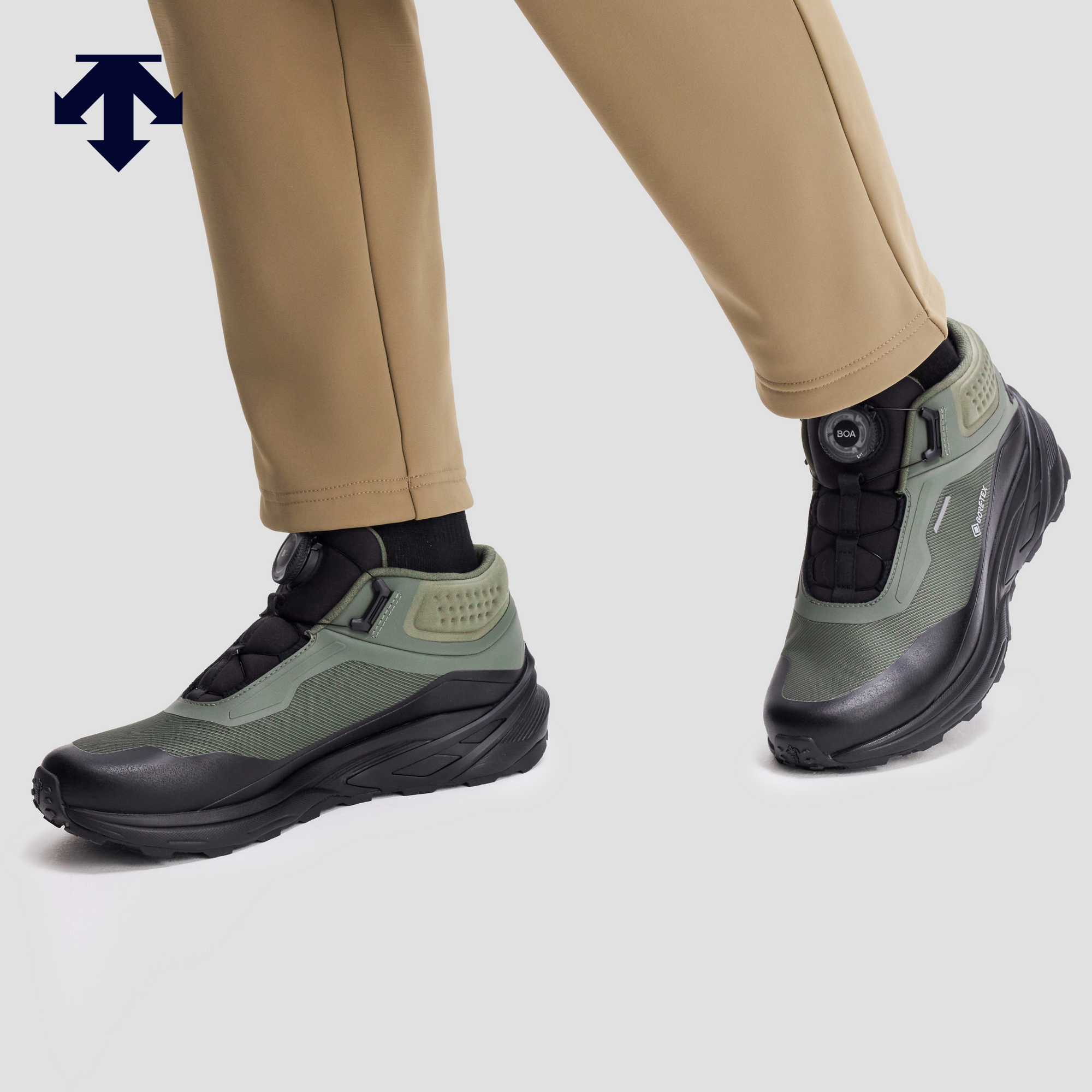 DESCENTE迪桑特男士GORE-TEX防滑耐磨BOA运动休闲鞋秋冬新品