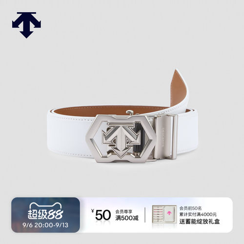 DESCENTEGOLF 迪桑特高尔夫男士腰带金属LOGO