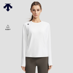 针织衫 DESCENTE迪桑特WOMEN’S TRAINING系列女士吸湿速干长袖