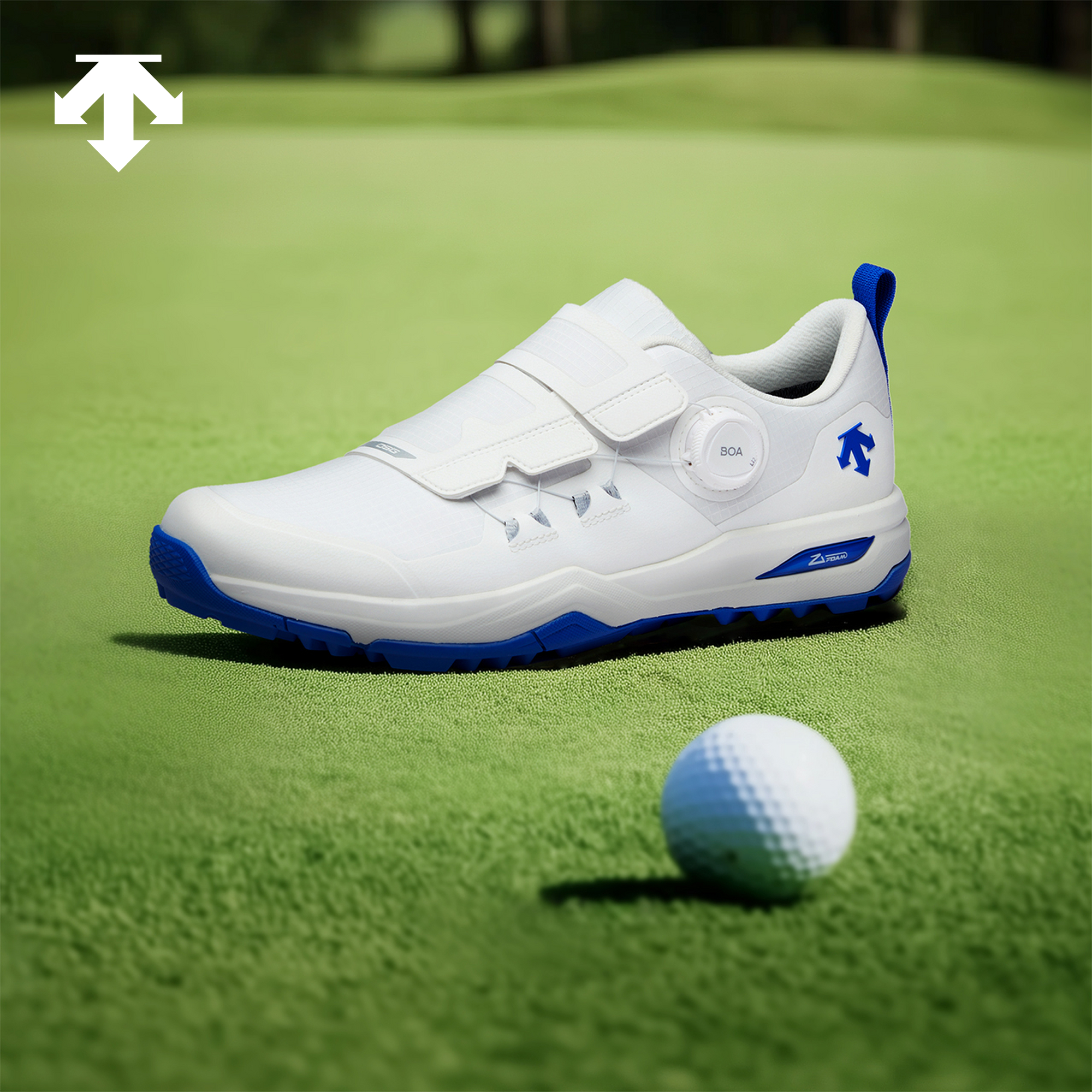 【舒适抓地】DESCENTEGOLF迪桑特高尔夫男士高尔夫球鞋GORE-TEX