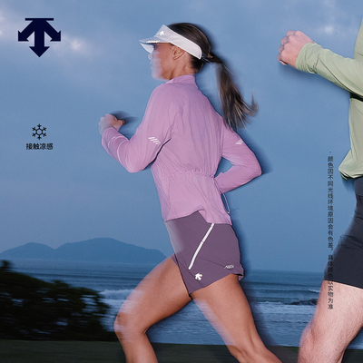 DESCENTE迪桑特WOMEN’S RUNNING女士F360凉感轻质跑步夹克外套