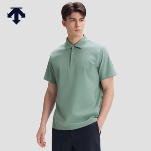新品 DESCENTE迪桑特DUALIS系列都市通勤男士 秋季 短袖 POLO衫