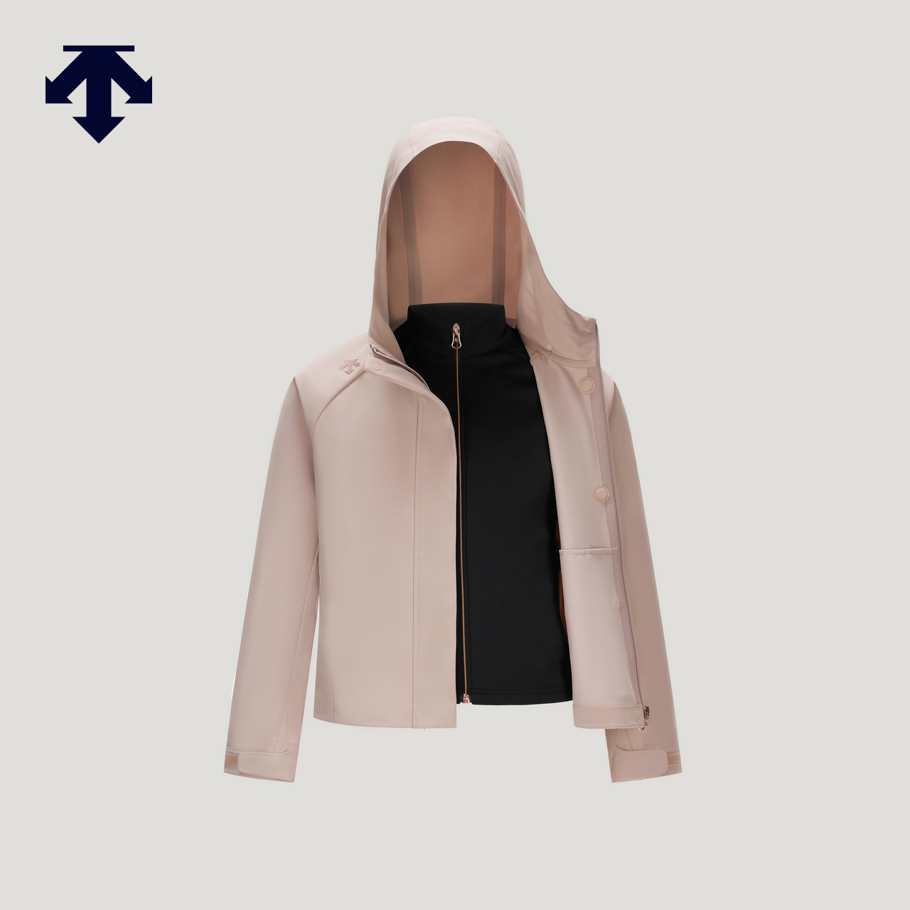 DESCENTE迪桑特儿童TRAINING系列女童上衣两件套