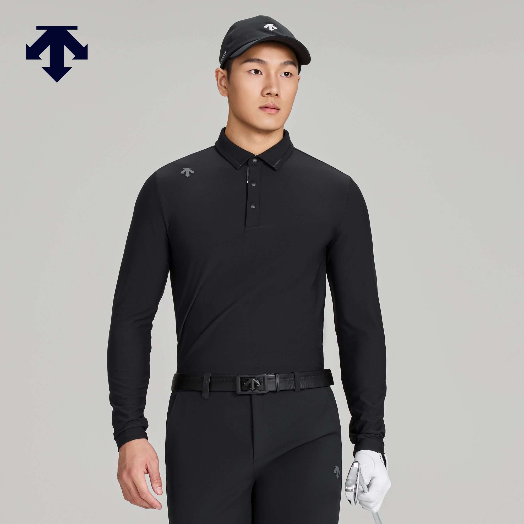 DESCENTEGOLF 迪桑特高尔夫 男士PRO系列长袖POLO衫秋冬新品