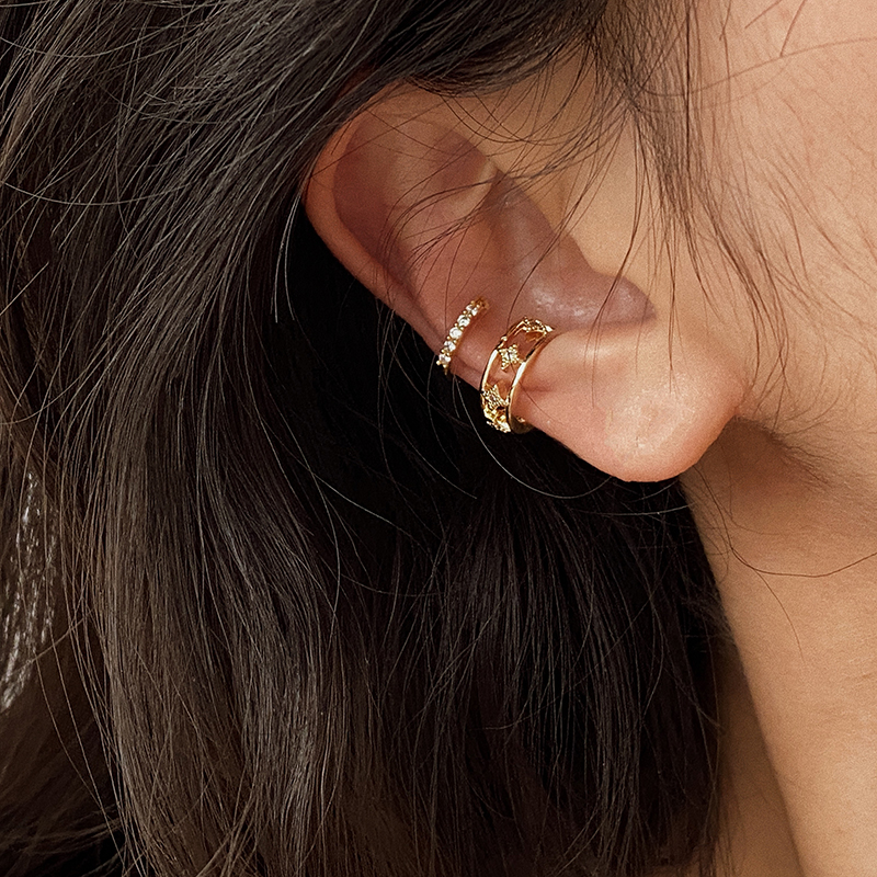 耳夹耳骨夹组合 叠戴高级 无耳洞女森系超仙精致小巧