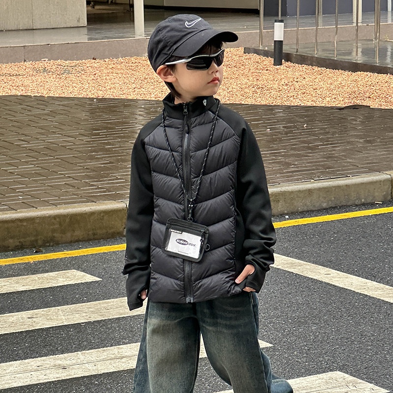 2025新款童装男童羽绒服冬季宝宝儿童保暖外套大童秋冬加厚衣