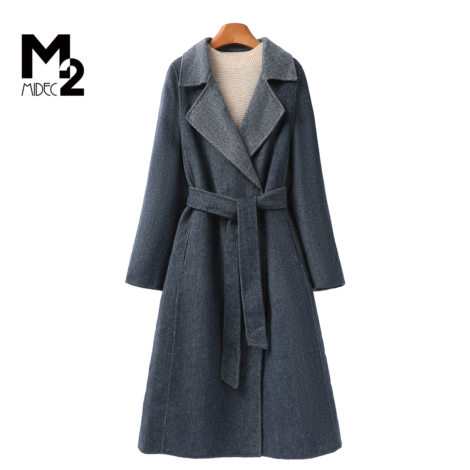 【断码清仓】M2折扣店冬季宽松大码中年妈妈羊毛外套双面呢大衣,女装/女士精品,毛呢外套,淘宝优惠券,粉丝福利购,淘宝优惠卷