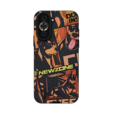 适用于华为nova10手机壳Pro潮牌9牙签纹7贴皮8全包5防摔6男卡通2023新款5G版杜宾犬保护套se硅胶