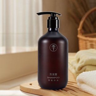 全季酒店同款Champs fleuris雪松木油洗发露家用蓬松留香洗发水