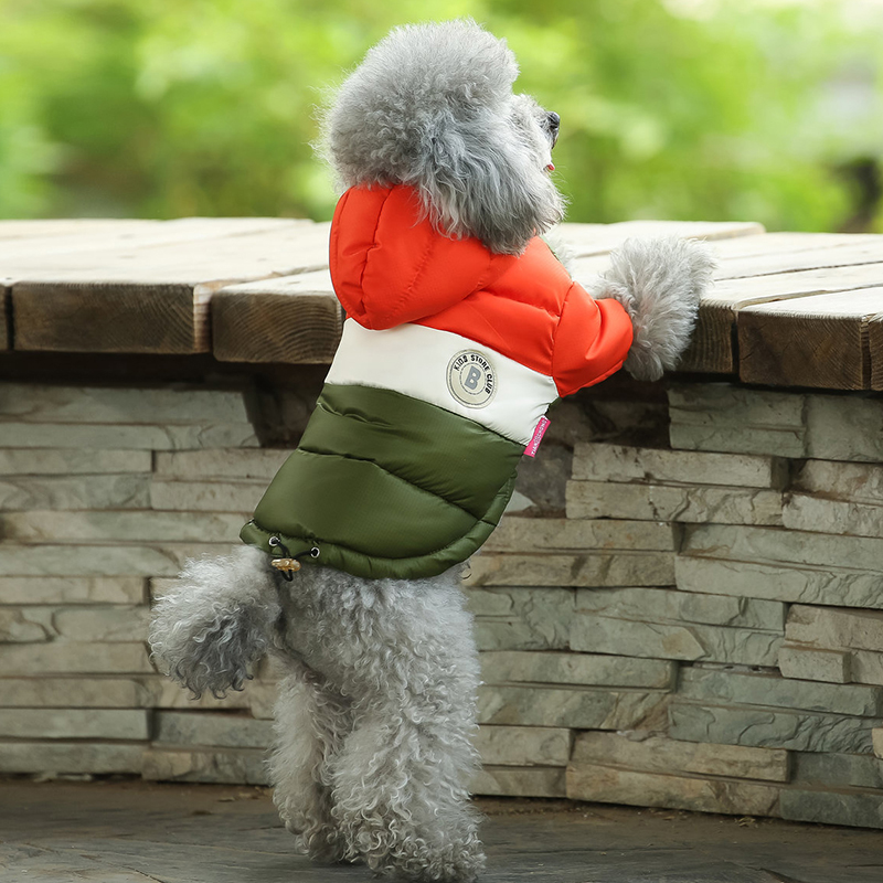 狗狗衣服羽绒比熊博美幼犬马甲