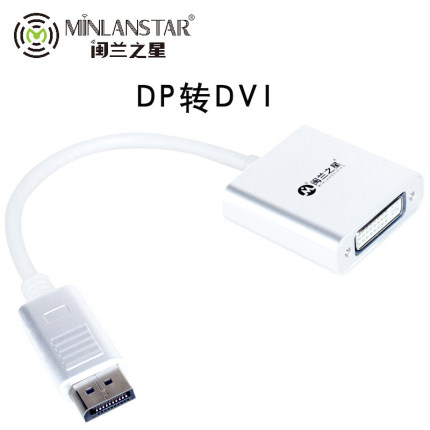 DP/HDMI转HDMI/DVI/VGA转换器高清转换线显示器电脑转接头转换口