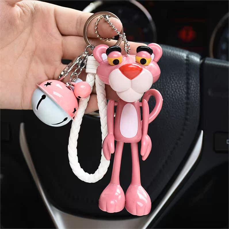 粉红豹挂件可爱顽皮女创意卡通豹子顽皮豹粉色公仔少女心钥匙扣|ruв категории фестиваль товаров/подарок, творческие подарки, брелок - от Buy2taobao.com для оказания профессиональной услуги покупки агента Taobao