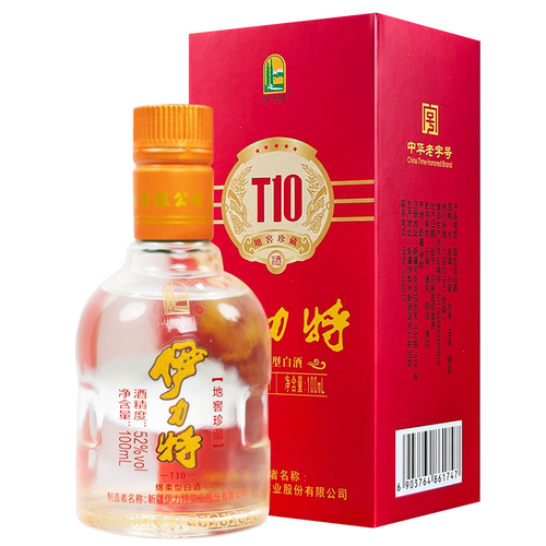 [直播福利]伊力特52度地窖珍藏100ml单瓶包邮纯粮小酒浓香绵柔型