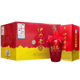伊力特52度伊力老窖500ml*6瓶整箱浓香型白酒新疆名酒送礼伊犁酒