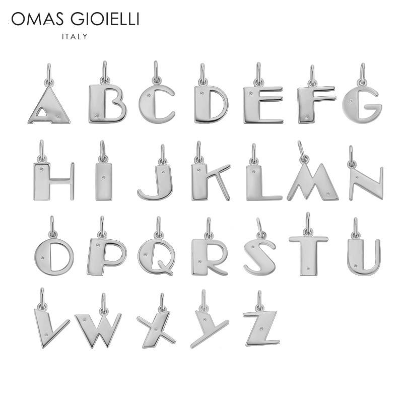 意大利og吊坠饰品简约随心银520