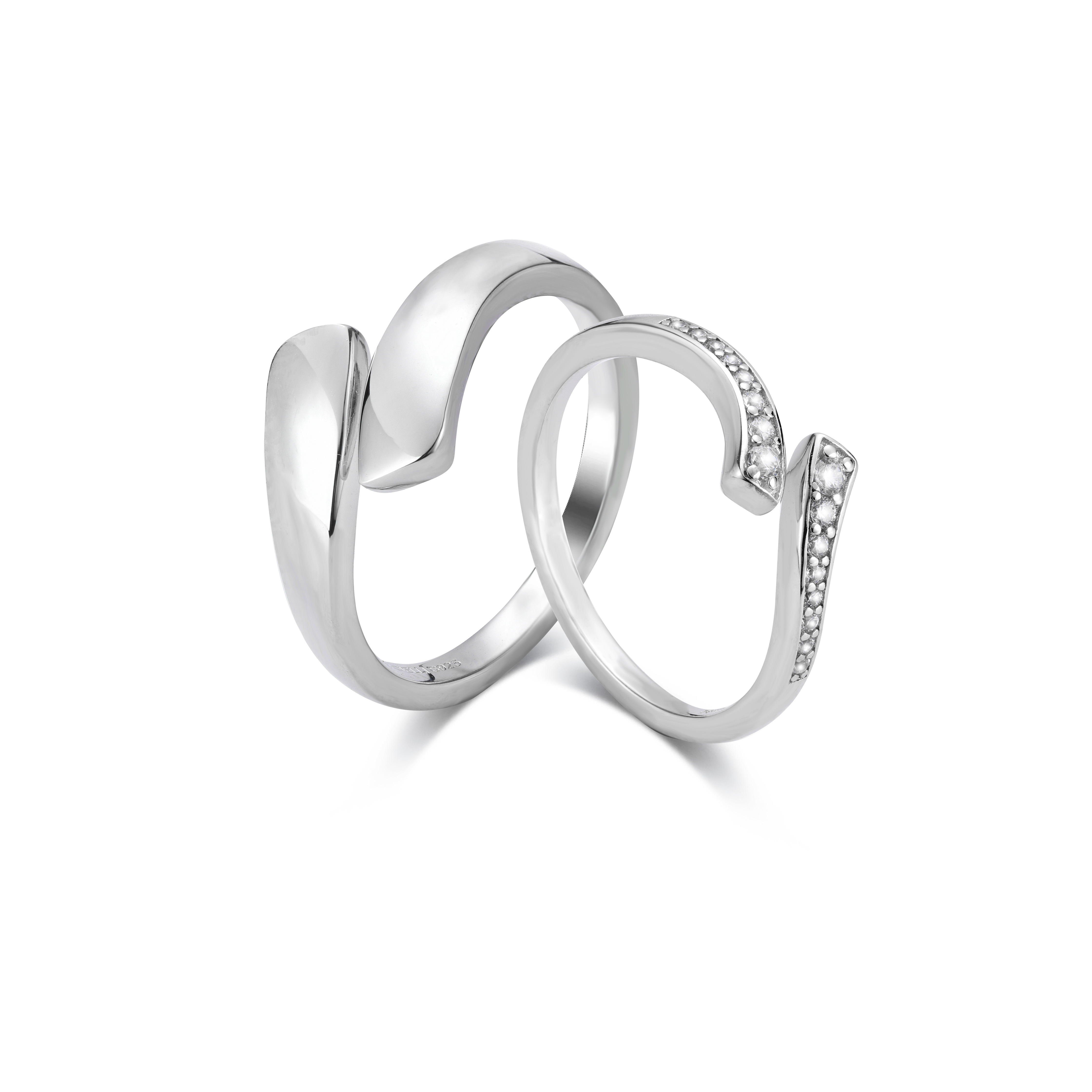 og莫比乌斯情侣时尚戒指