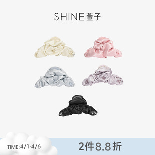SHINE萱子饰品帕斯蒂尔水晶系列简约优雅抓夹春夏氛围感生日礼物