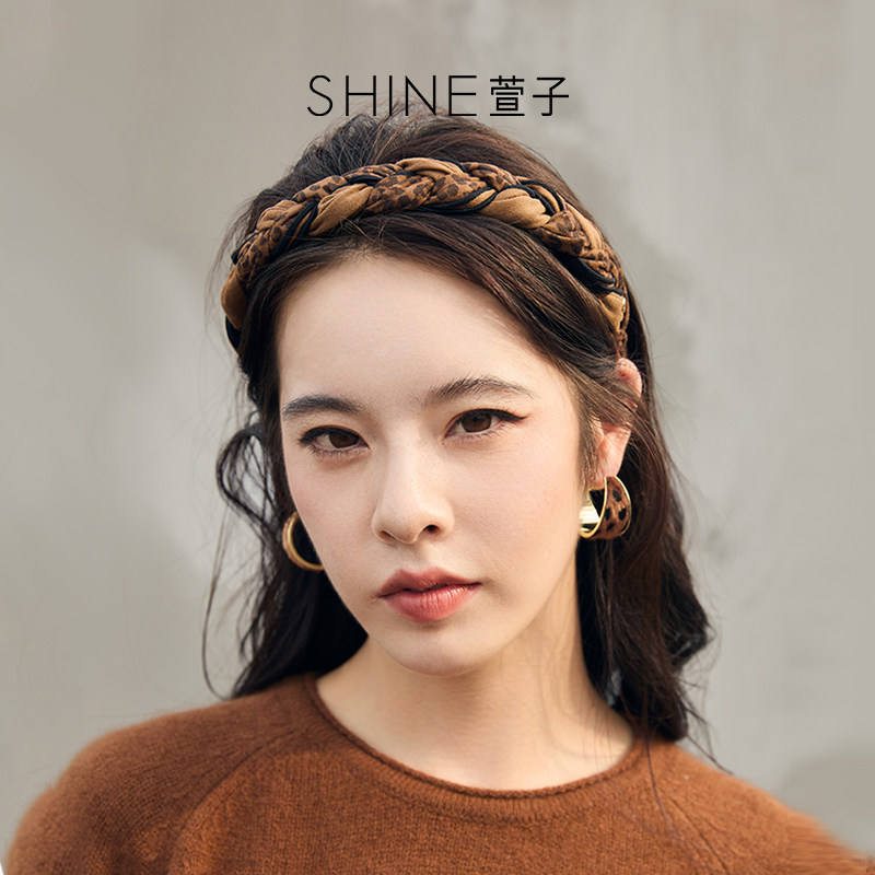 【七七酱直播间】SHINE萱子饰品摩登豹影系列时髦豹纹发箍女齿梳,饰品/流行首饰/时尚饰品新,发饰,淘宝优惠券,粉丝福利购,淘宝优惠卷