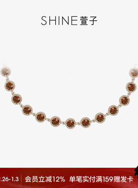 SHINE萱子精致奢华璀璨项链