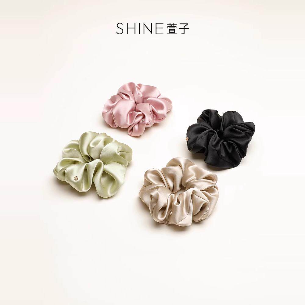【七七酱专享】SHINE萱子饰品真丝大肠发圈缎面发绳DB
