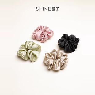 【七七酱专享】SHINE萱子饰品真丝大肠发圈缎面发绳DB