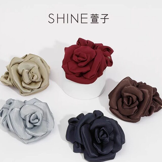 【七七酱专属】SHINE萱子饰品小花苞系列优雅甜美发圈花朵发绳DB