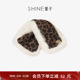 会员立减 SHINE萱子饰品豹富女孩系列复古豹纹三角抓夹甜美时髦