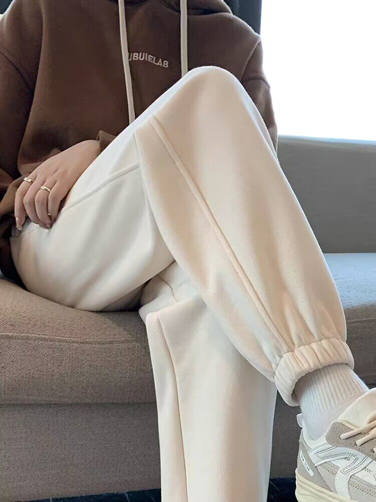 采购产品白色打底裤，妇女在春季和秋季，小的，宽松的，大尺寸，