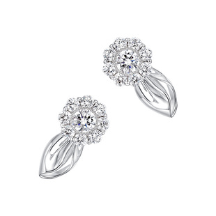 lefame拉飞姆时尚 轻奢高级感兔耳朵耳钉耳饰