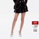 丝绒半身裙百褶裙短裙女 lefame拉飞姆拉飞姆冬季