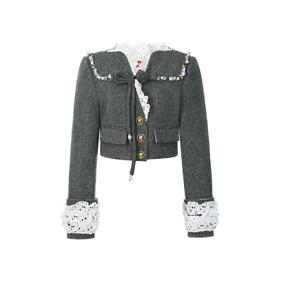 LEFAME洛可可短款短外套