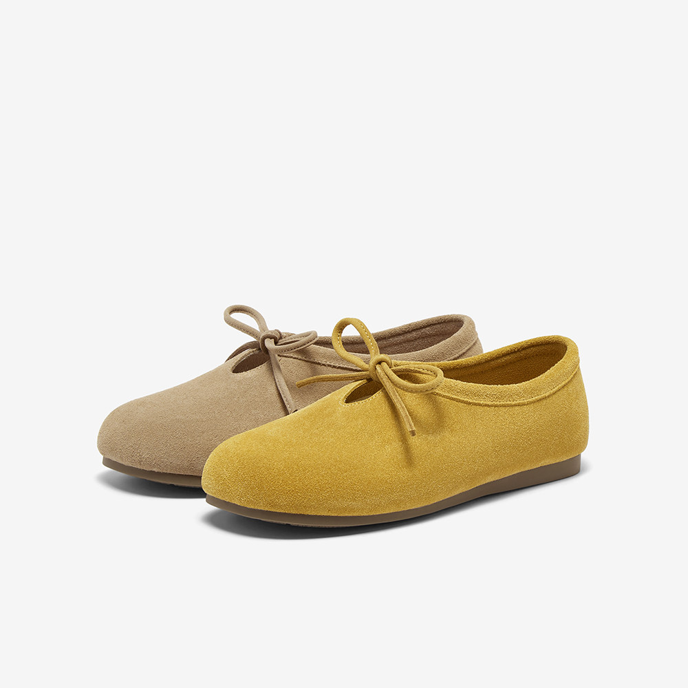 【蜜桃慕斯】百思图25秋真皮勃肯鞋舒适休闲平底女单鞋D3538CA5,女鞋,勃肯鞋/软木鞋,淘宝优惠券,粉丝福利购,淘宝优惠卷