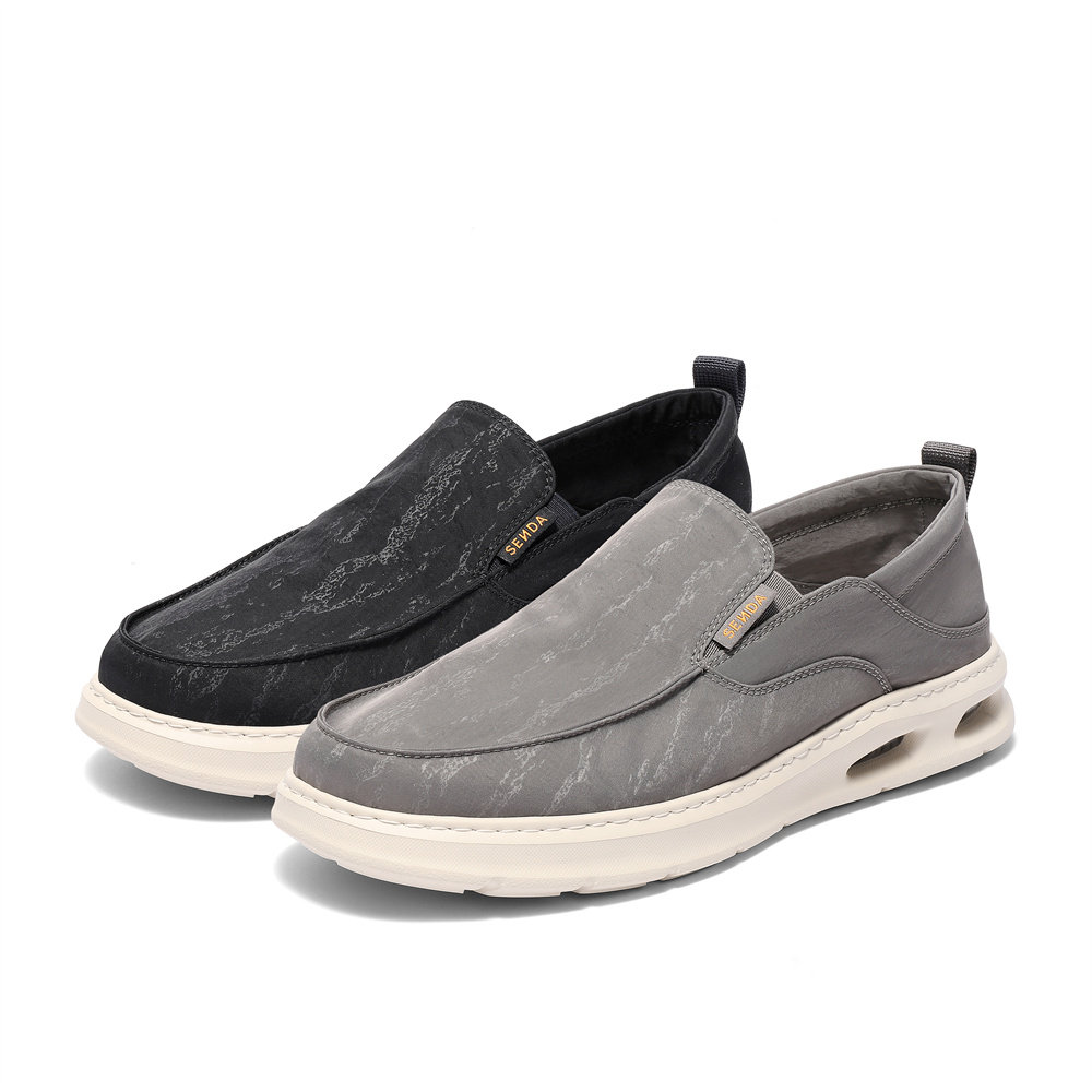 森达布鞋男款2025夏季新款商场同款舒适轻便厚底休闲鞋43320BM5,流行男鞋,布鞋,淘宝优惠券,粉丝福利购,淘宝优惠卷
