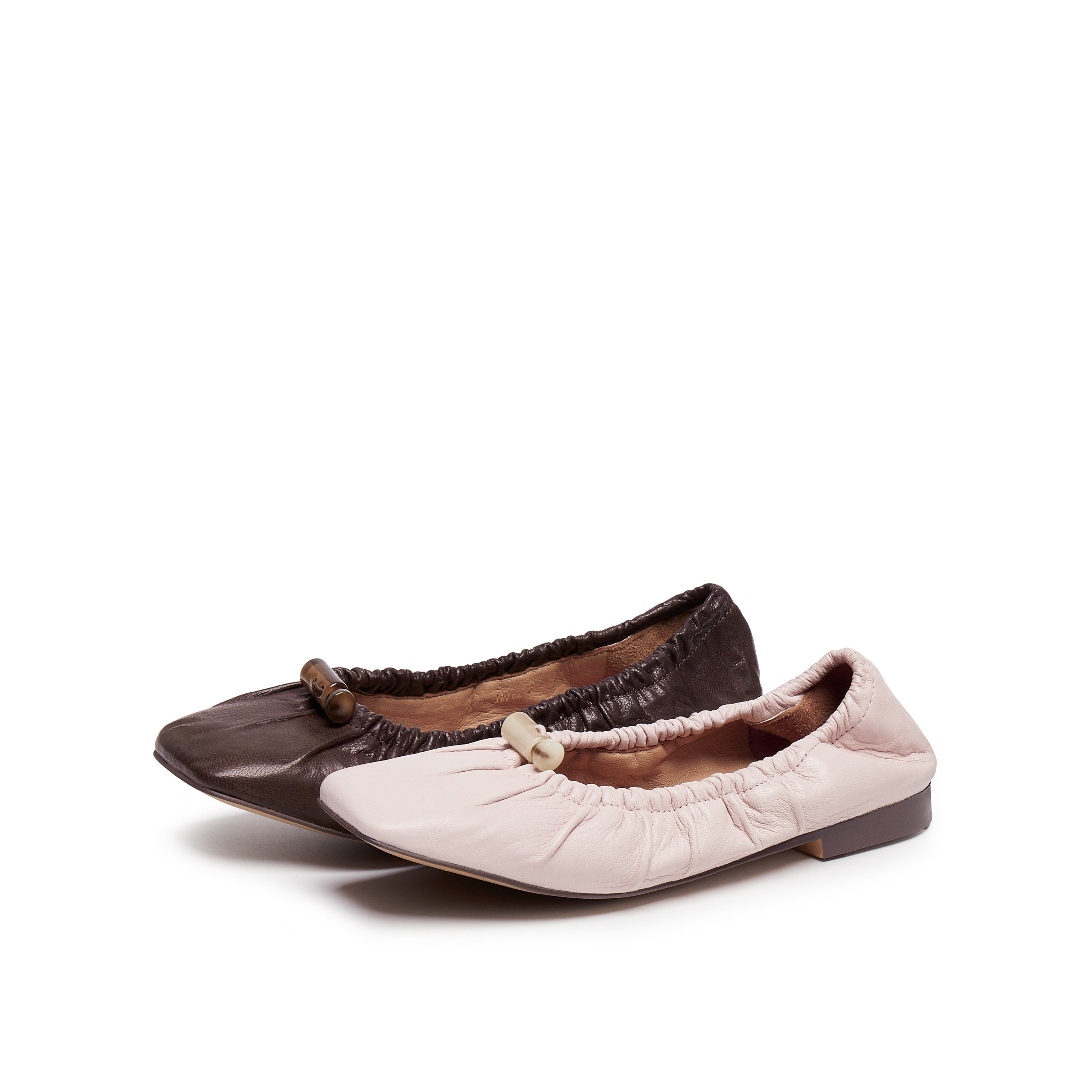 真美诗2025秋季新款羊皮覆古抽褶皱蛋卷鞋单鞋芭蕾舞鞋女JR262CQ5,女鞋,时尚芭蕾鞋,淘宝优惠券,粉丝福利购,淘宝优惠卷