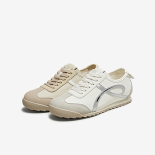 平底德训鞋 百思图2025秋季 新款 舒适透气薄款 V2518CM5 女运动休闲鞋