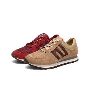 百丽新年限定系列榴光溢彩红色阿甘德训鞋女运动休闲鞋子3SJB9AM5