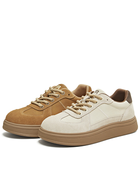 天美意复古厚底阿甘德训鞋女休闲运动板鞋2025秋新款KG136DM5