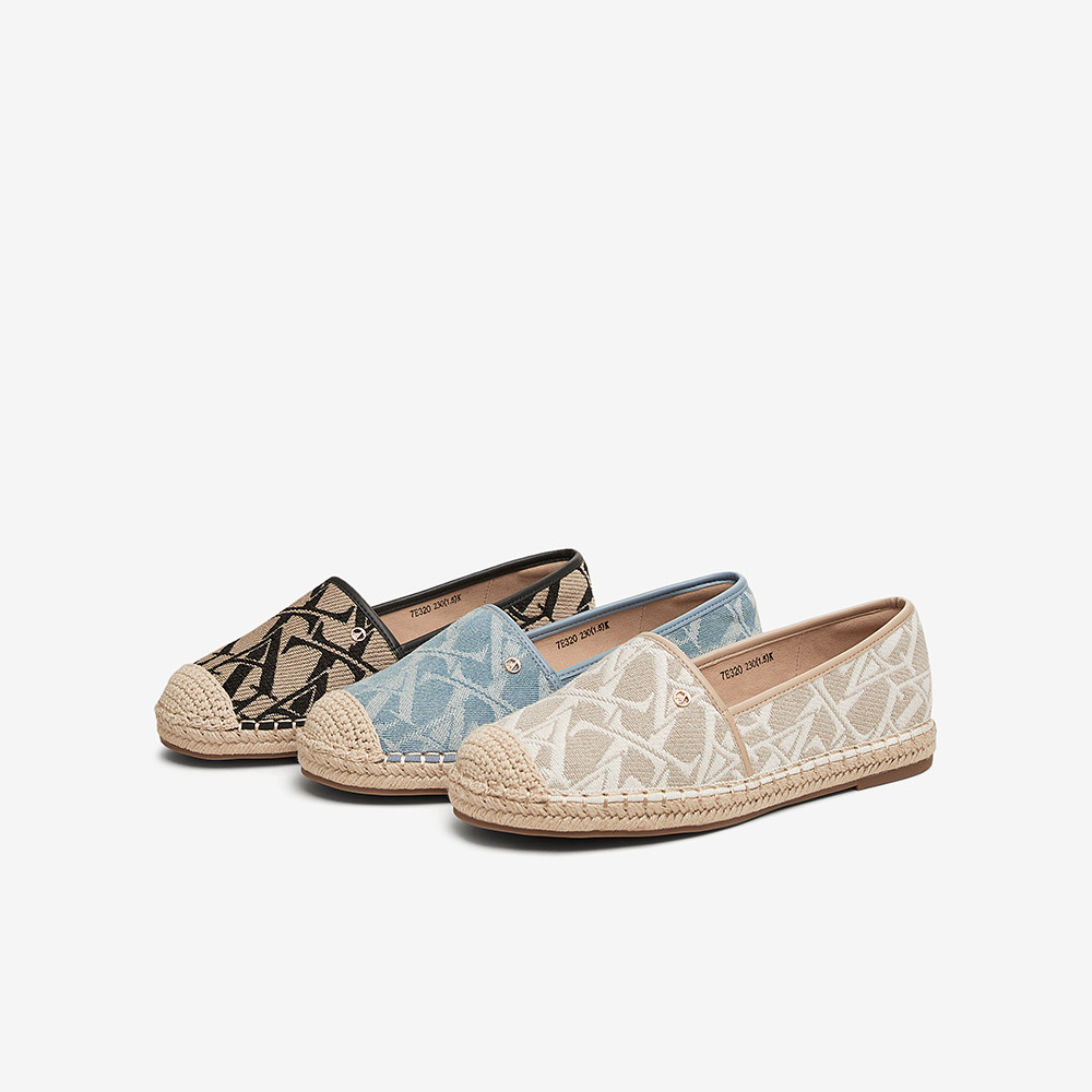 TATA他她一脚蹬平底渔夫鞋女鞋复古休闲浅口单鞋2025春新7E320AA5,女鞋,渔夫鞋,淘宝优惠券,粉丝福利购,淘宝优惠卷