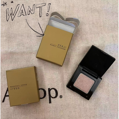 日本OSAJI时尚灰紫红珠光眼影