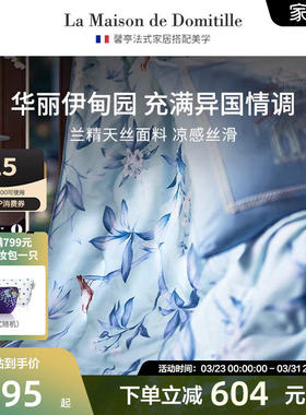 馨亭兰精LF天丝夏被空调被夏凉被单双人高端丝滑薄被子普罗梅斯