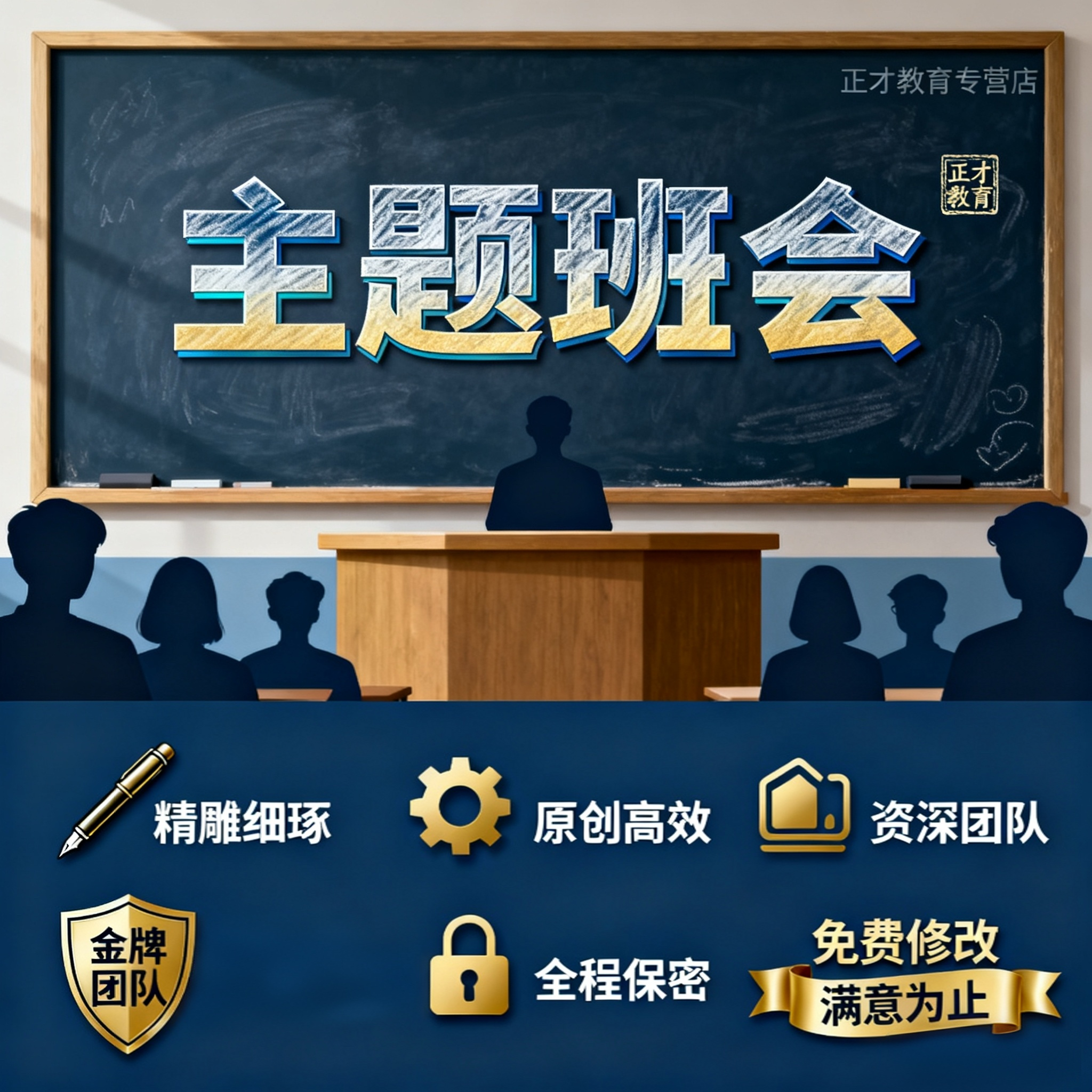 代写主题班会目标设定方案分层班会活动效果评估特色班会创意策划