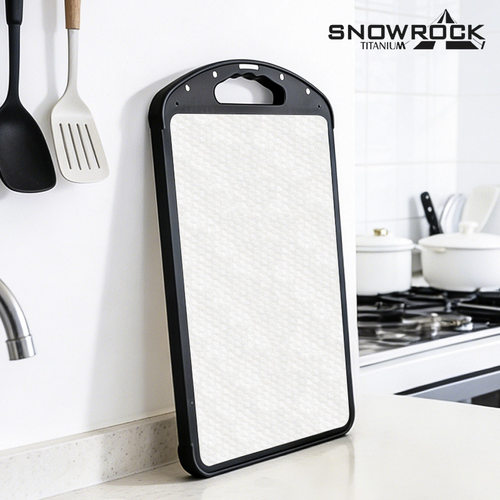 者SNOWROCK纯钛小麦复合两用菜板双面磨刀案板家用厨房防滑水果砧
