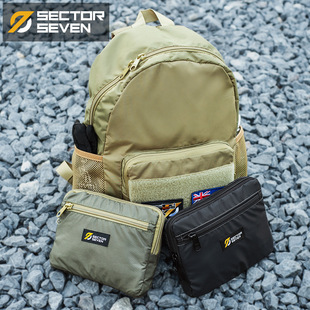 界者第七区河马战术折叠双肩包男女户外旅行应急便携军迷双肩背包