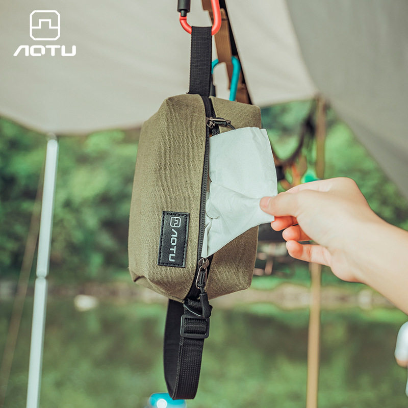 户外露营纸巾收纳盒帆布客厅家用收纳袋餐桌车载茶几抽纸盒纸巾套,运动包/户外包/配件,杂物袋,淘宝优惠券,粉丝福利购,淘宝优惠卷