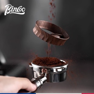 咖啡专用防飞粉接粉环 58通用意式 Bin Coo咖啡手柄布粉器磁吸51