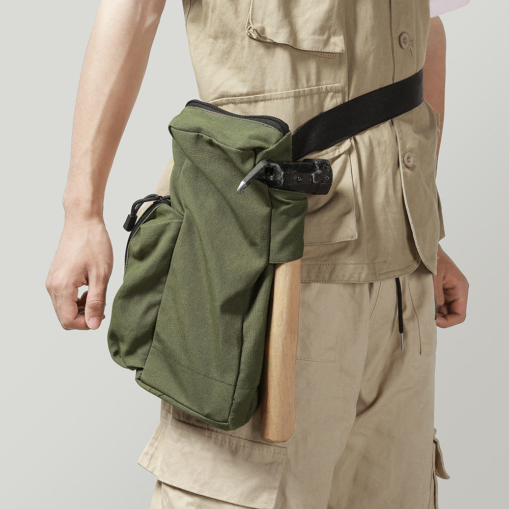 便携式户外露营地钉收纳包野营帐篷钉收纳包配件包地钉袋工具包