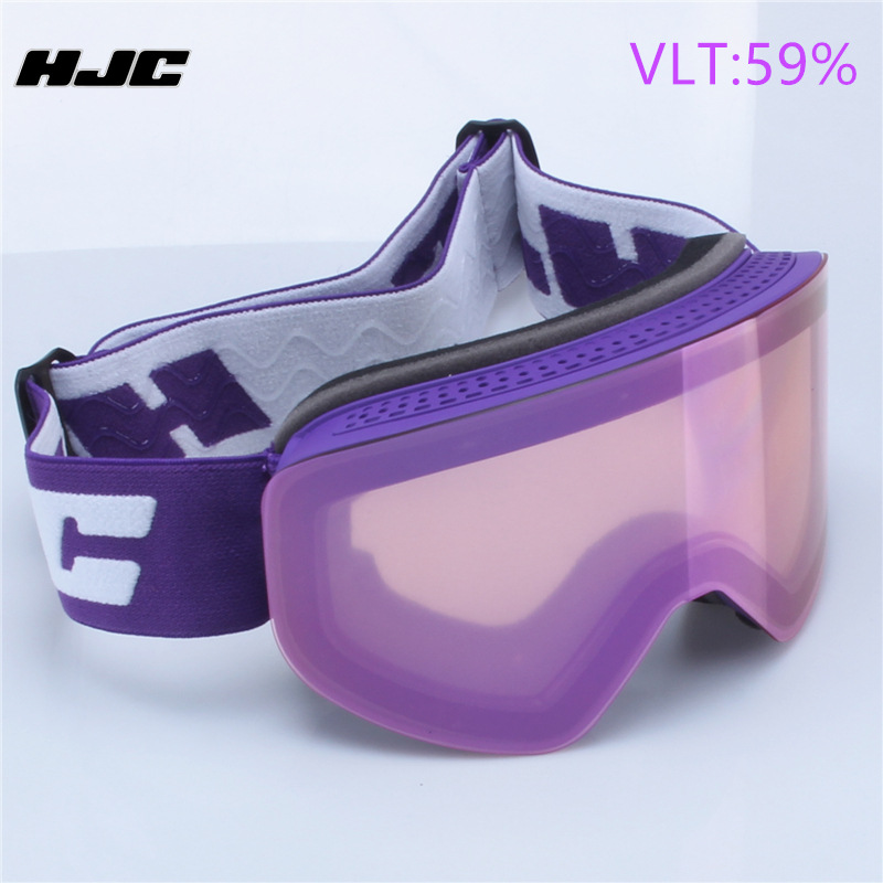 探界者HJC男女款磁吸滑雪镜柱面滑雪眼镜防雾户外护目镜风镜夜视