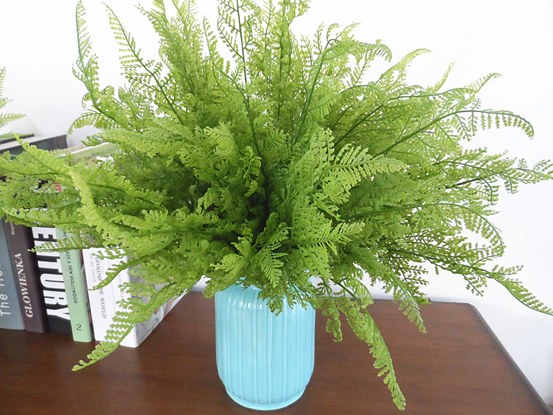 高档塑料羊齿蕨山草厂家仿真绿植