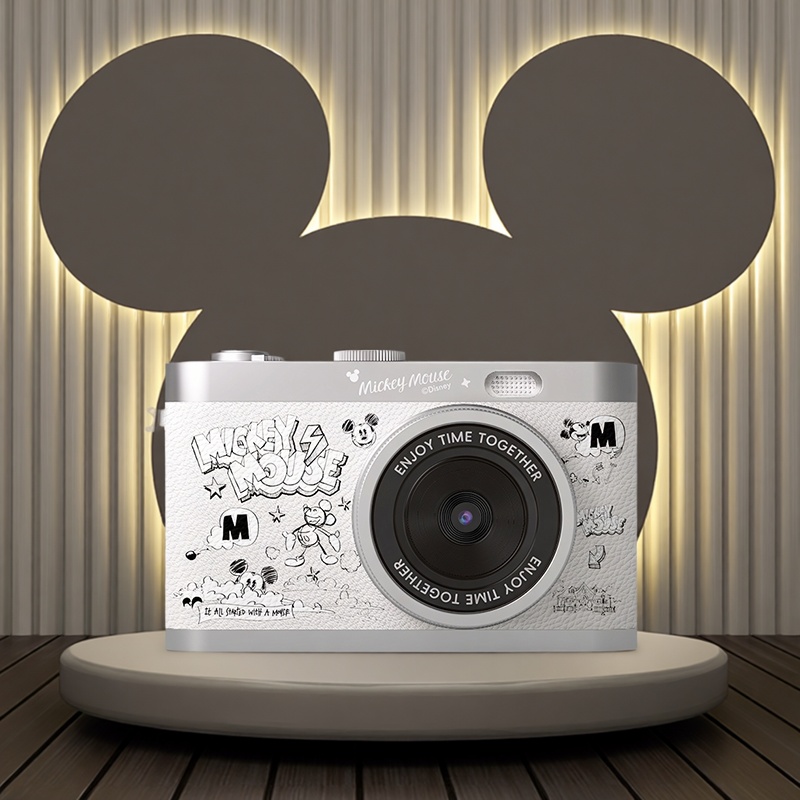 迪士尼ccd相机学生党数码高清随身小型vlog专用可上传手机照相机