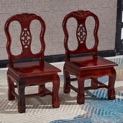 乔迁新居凳子实木小椅子靠背椅儿童矮墩小板凳红木婚庆椅家用客厅,住宅家具,红木椅凳,淘宝优惠券,粉丝福利购,淘宝优惠卷